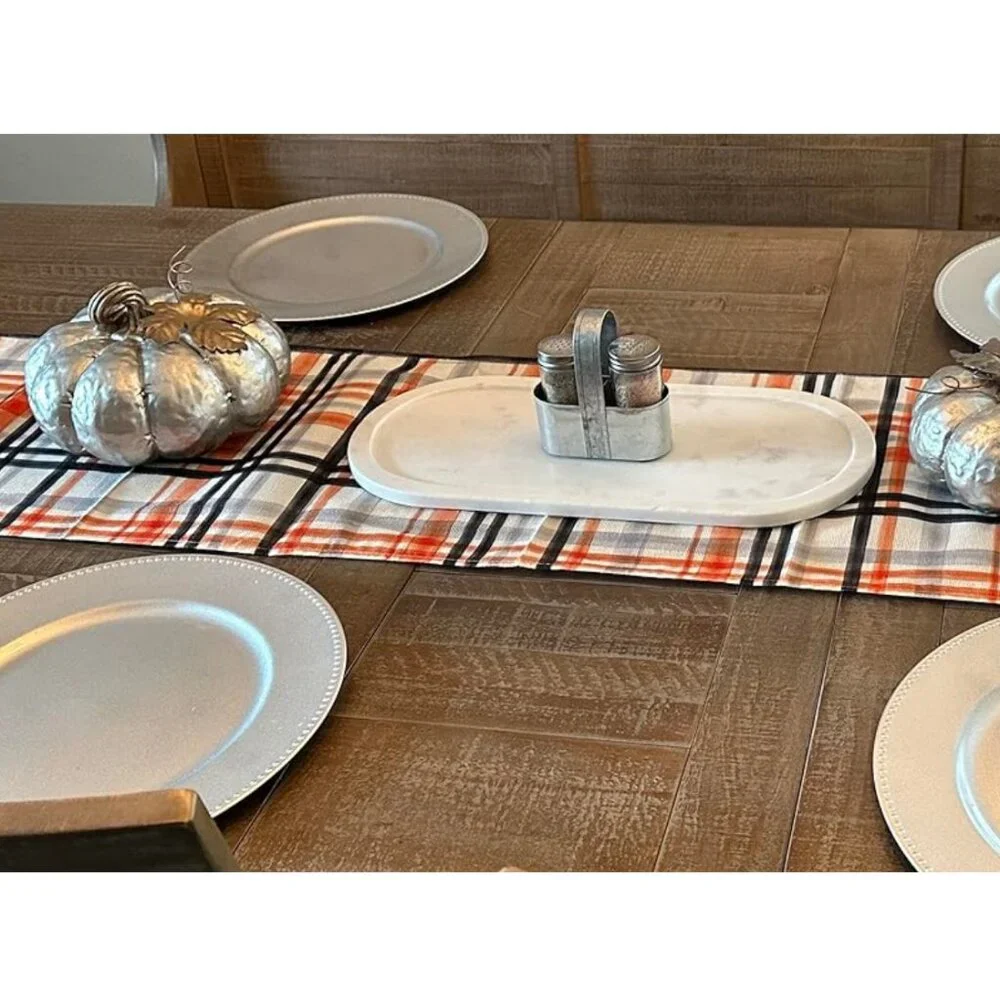 Fall Table Runner Halloween Decor Decorative Cloth Holiday Decoration 13